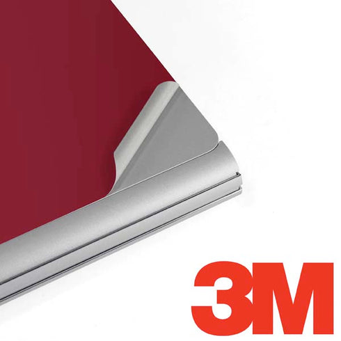 Burgundy Solid Surface Book 2 15in Skin